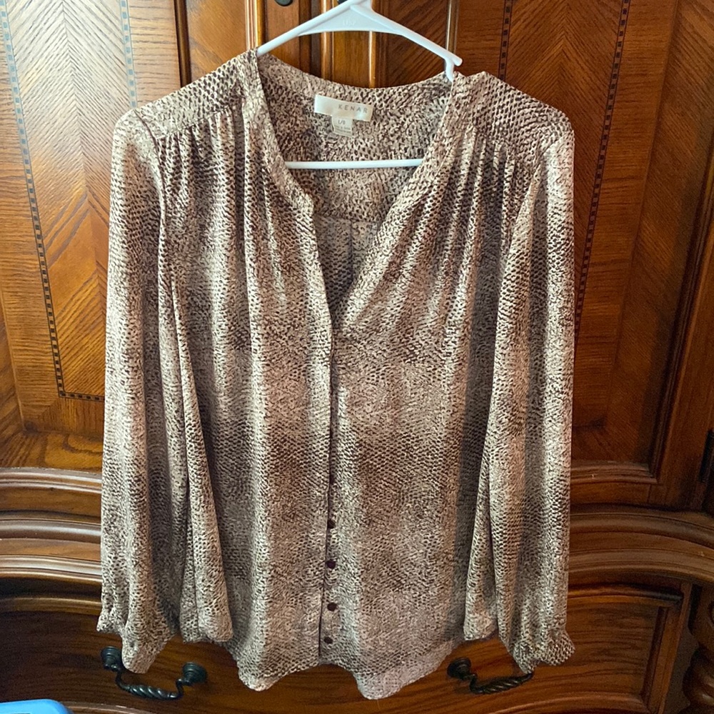 Kenar snake print shirt